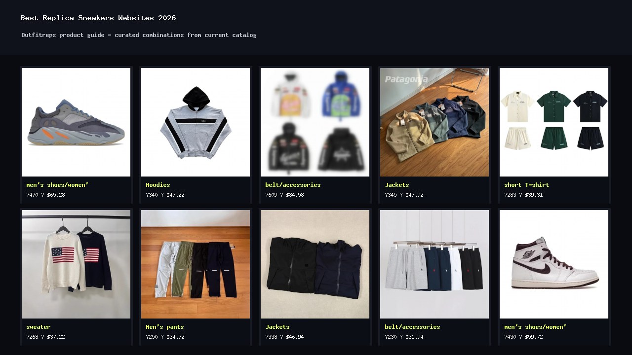 Best Replica Sneakers Websites 2026
